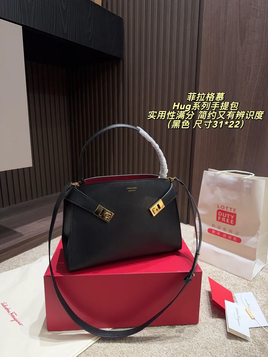 Ferragamo Top Handle Bag — source photograph 1 of 3