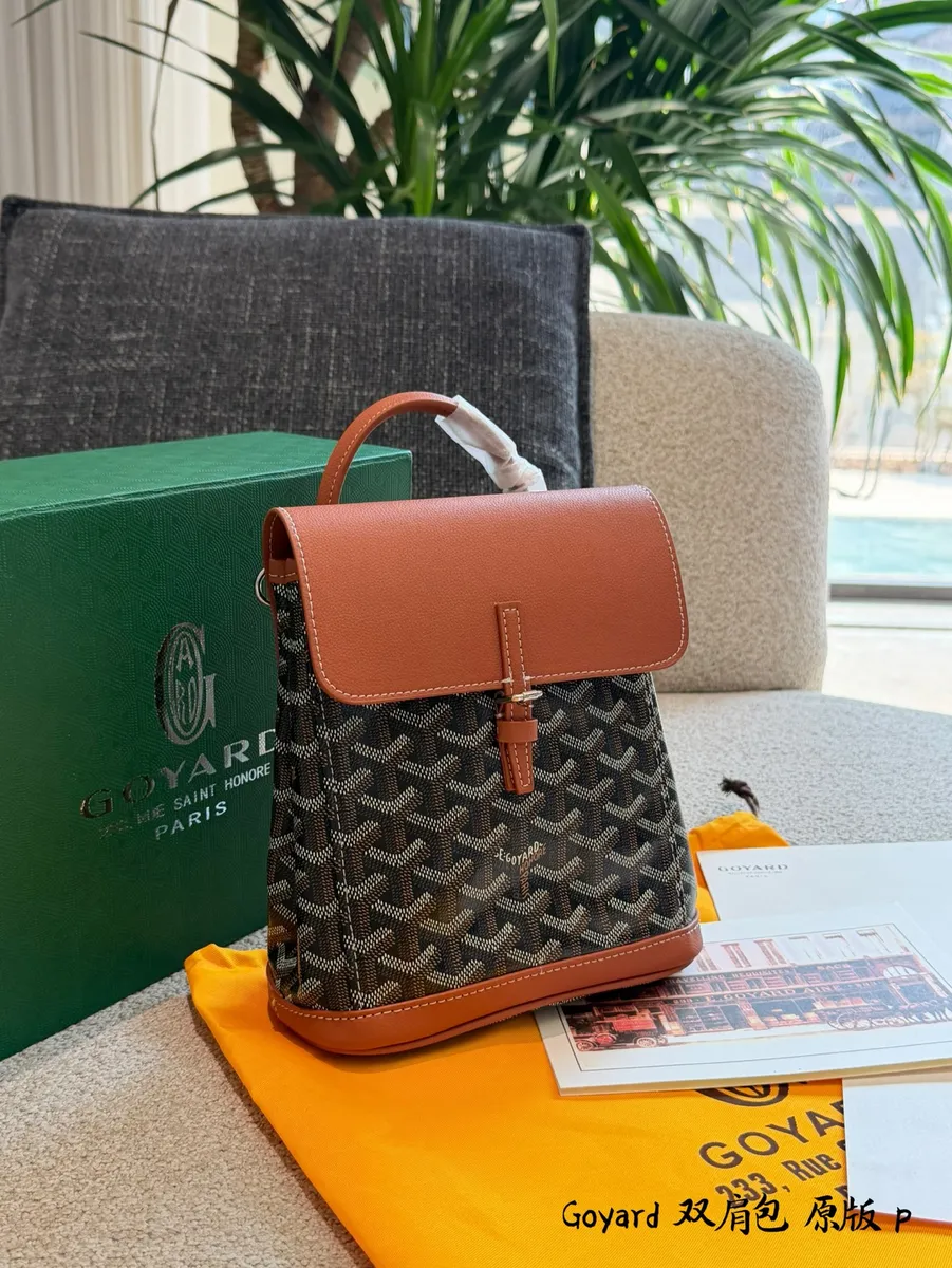Goyard Alpin Backpack - 23 × 9.5 × 19 cm — source photograph 1 of 3