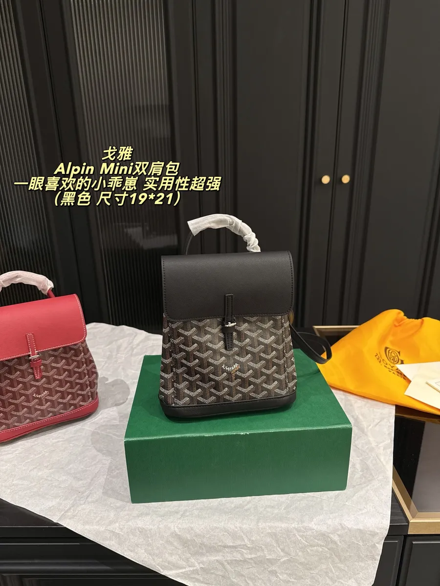 Goyard Alpin Monogram Backpack — source photograph 1 of 3