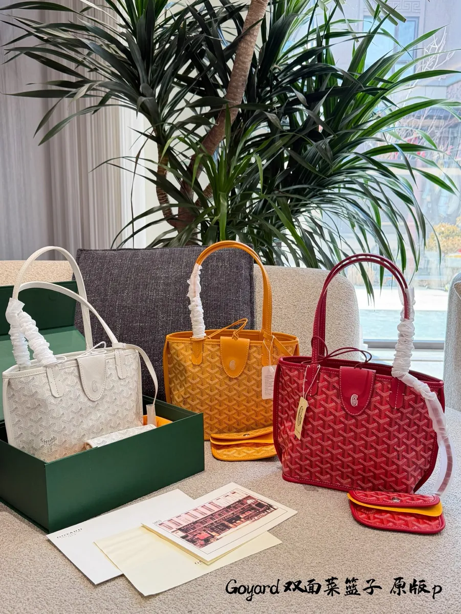 Goyard Canvas Monogram Top Handle Bag - 20 cm — source photograph 1 of 3