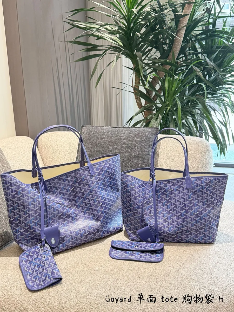 Goyard Saint Louis Canvas Tote Bag - 34 cm — source photograph 1 of 3