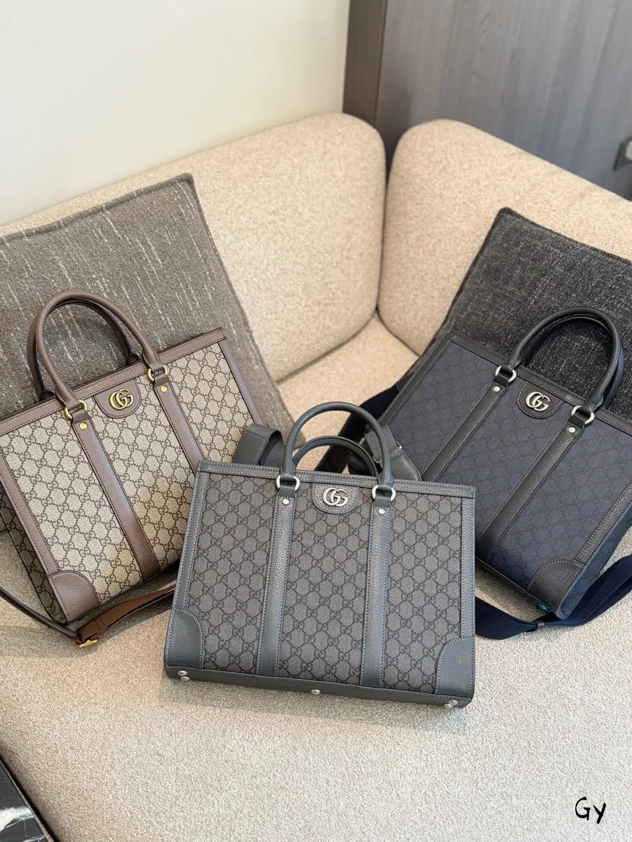 Gucci Canvas Tote Bag - 36 × 39 × 12 cm — source photograph 1 of 3