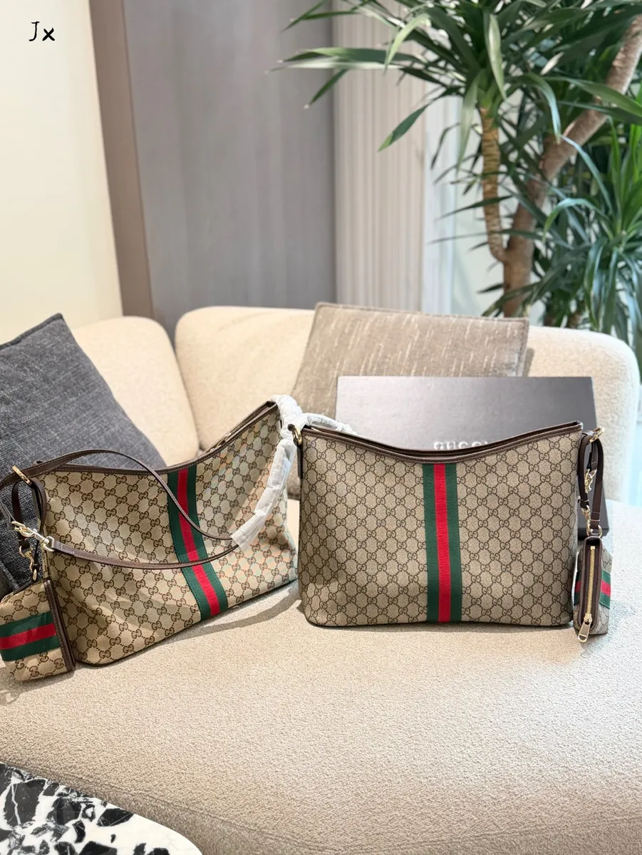 Gucci Monogram Shoulder Bag - 40 cm — source photograph 1 of 3