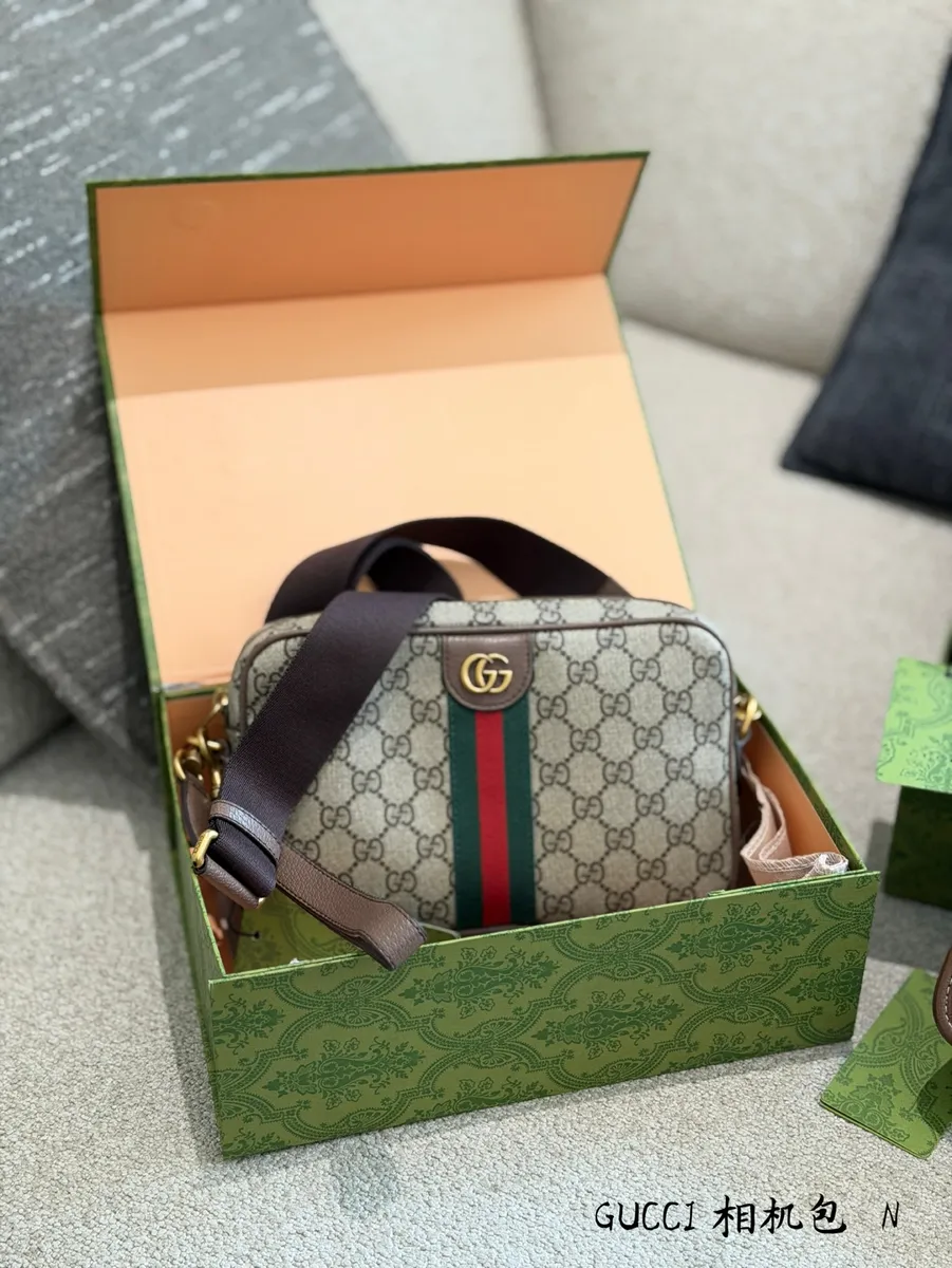 Gucci Ophidia Canvas Camera Bag - 22 cm — source photograph 1 of 3