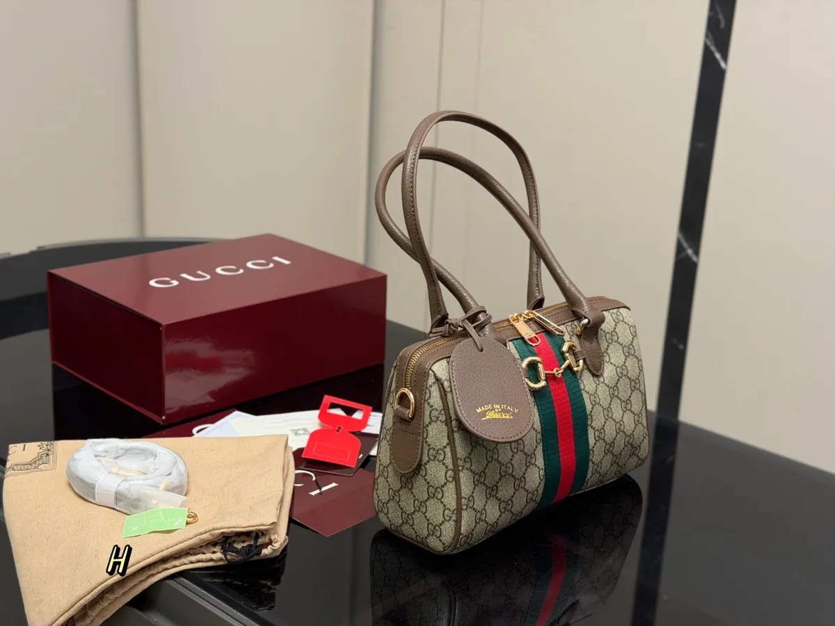 Gucci Ophidia Satchel Bag - 27 × 16 cm — source photograph 1 of 3