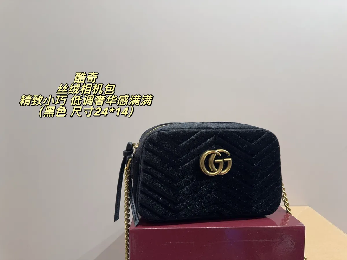 Gucci Quilted Chain Camera Bag — source photograph 1 of 3