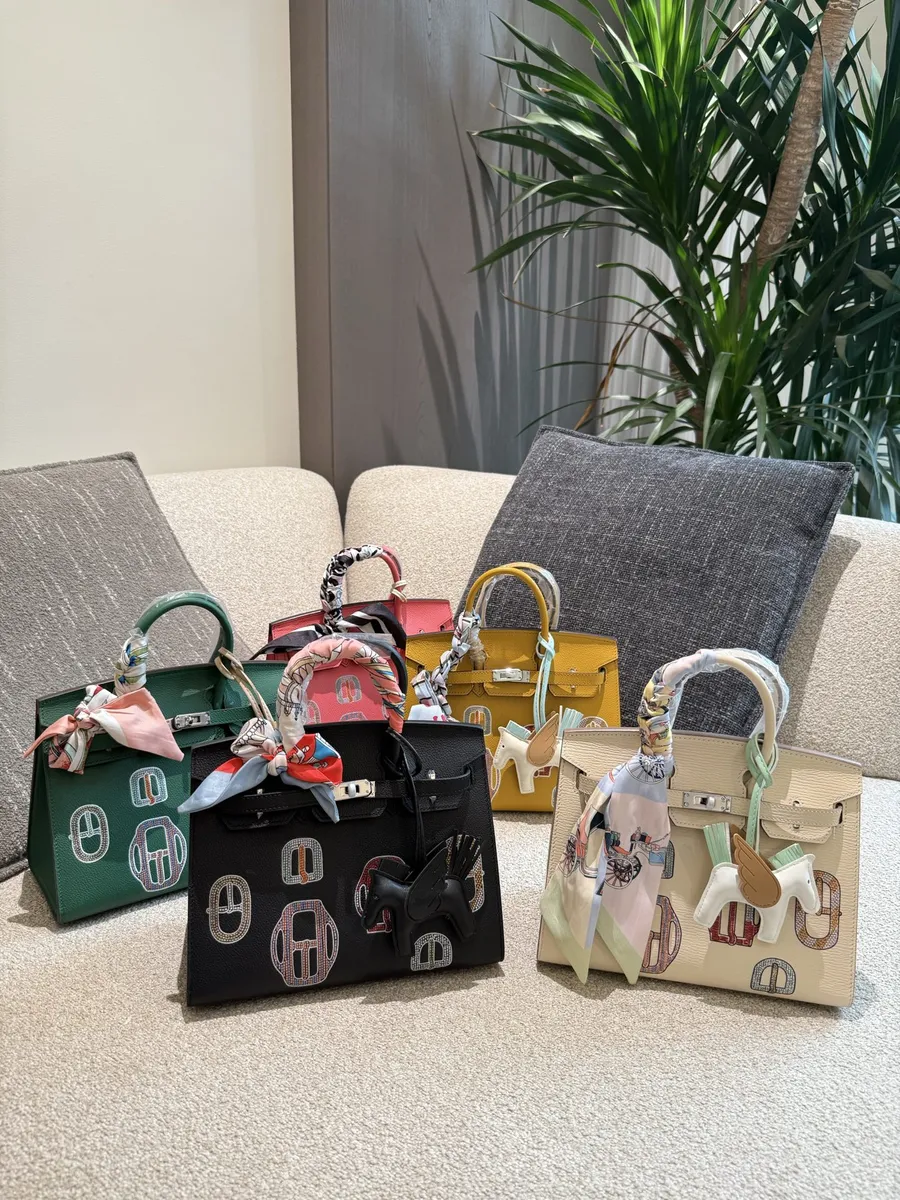 Hermès Birkin Embroidered Handbag — source photograph 1 of 3