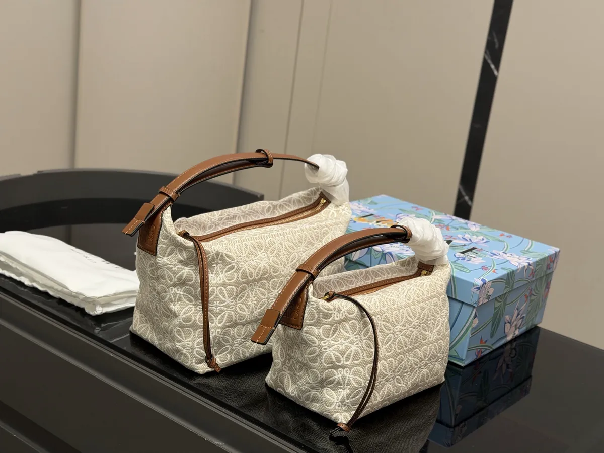Loewe Cubi Canvas Handbag - 22 × 15 cm Options — source photograph 1 of 3