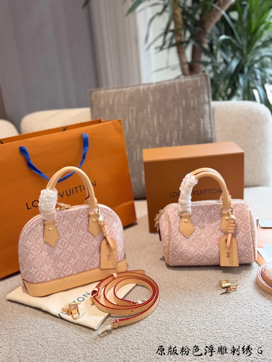 Louis Vuitton Alma Embroidered Monogram Crossbody Bag — source photograph 1 of 3