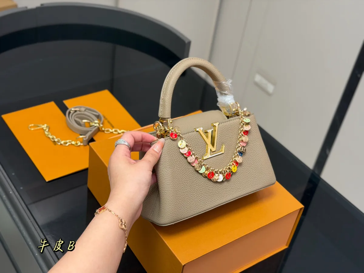 Louis Vuitton Capucines Handbag - 22 × 12 cm — source photograph 1 of 3