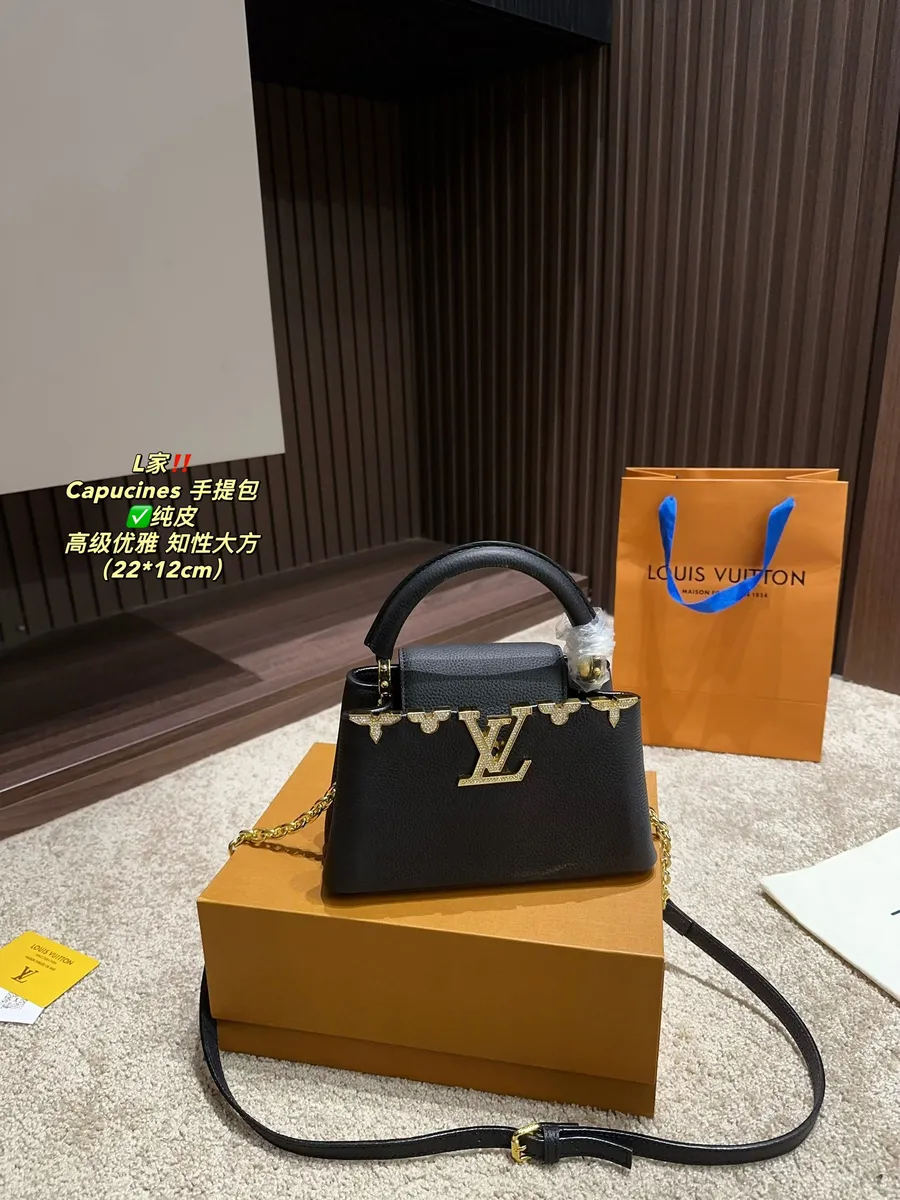 Louis Vuitton Capucines Top Handle Bag — source photograph 1 of 3