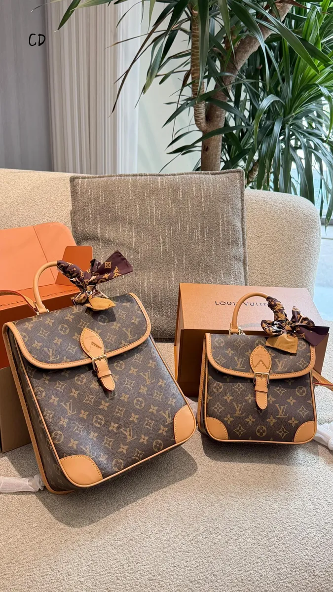 Louis Vuitton Diane Canvas Monogram Backpack — source photograph 1 of 3
