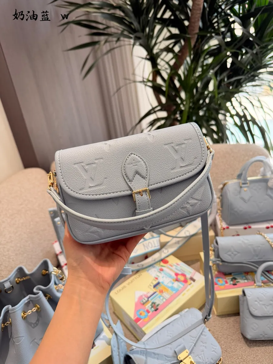 Louis Vuitton Diane Monogram Crossbody Bag - 19 × 10 × 6 cm — source photograph 1 of 3