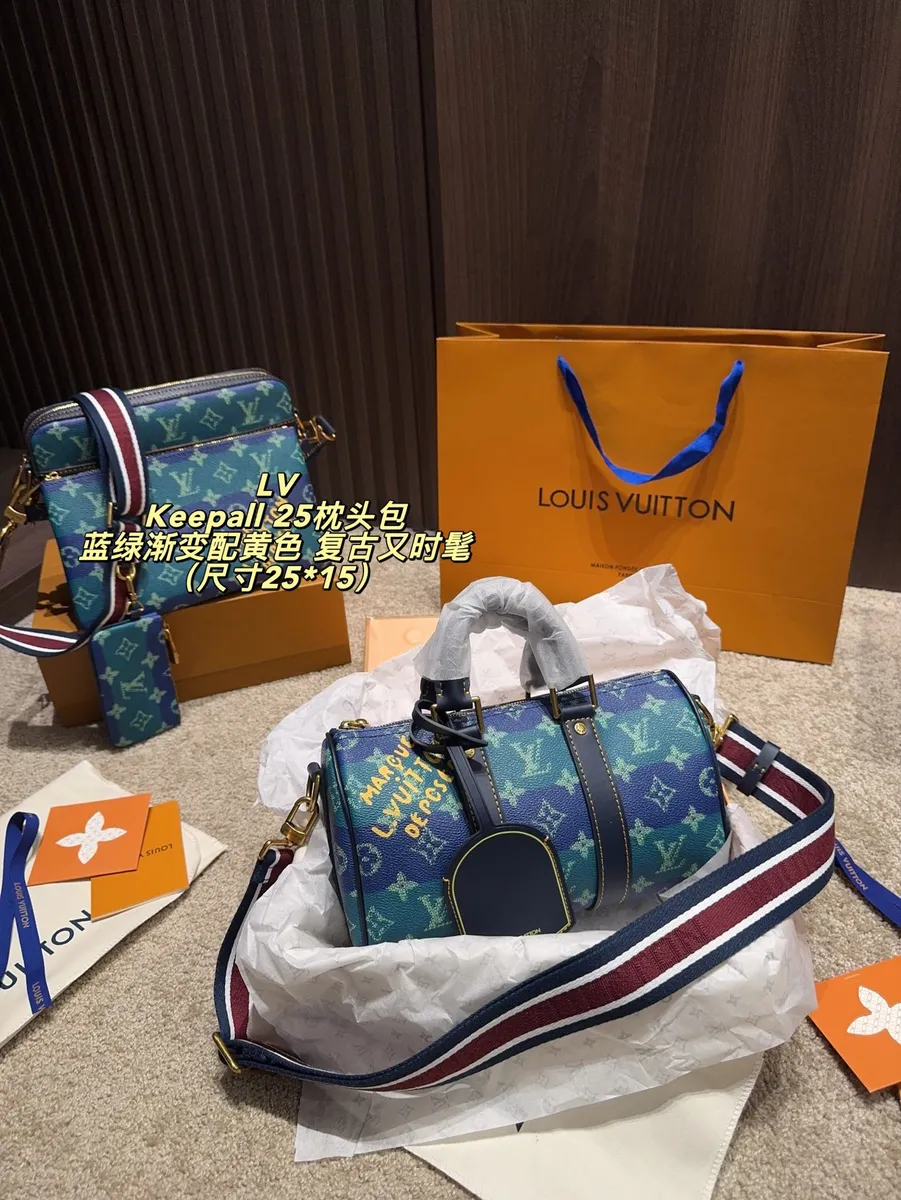 Louis Vuitton Keepall Canvas Monogram Satchel Bag — source photograph 1 of 3