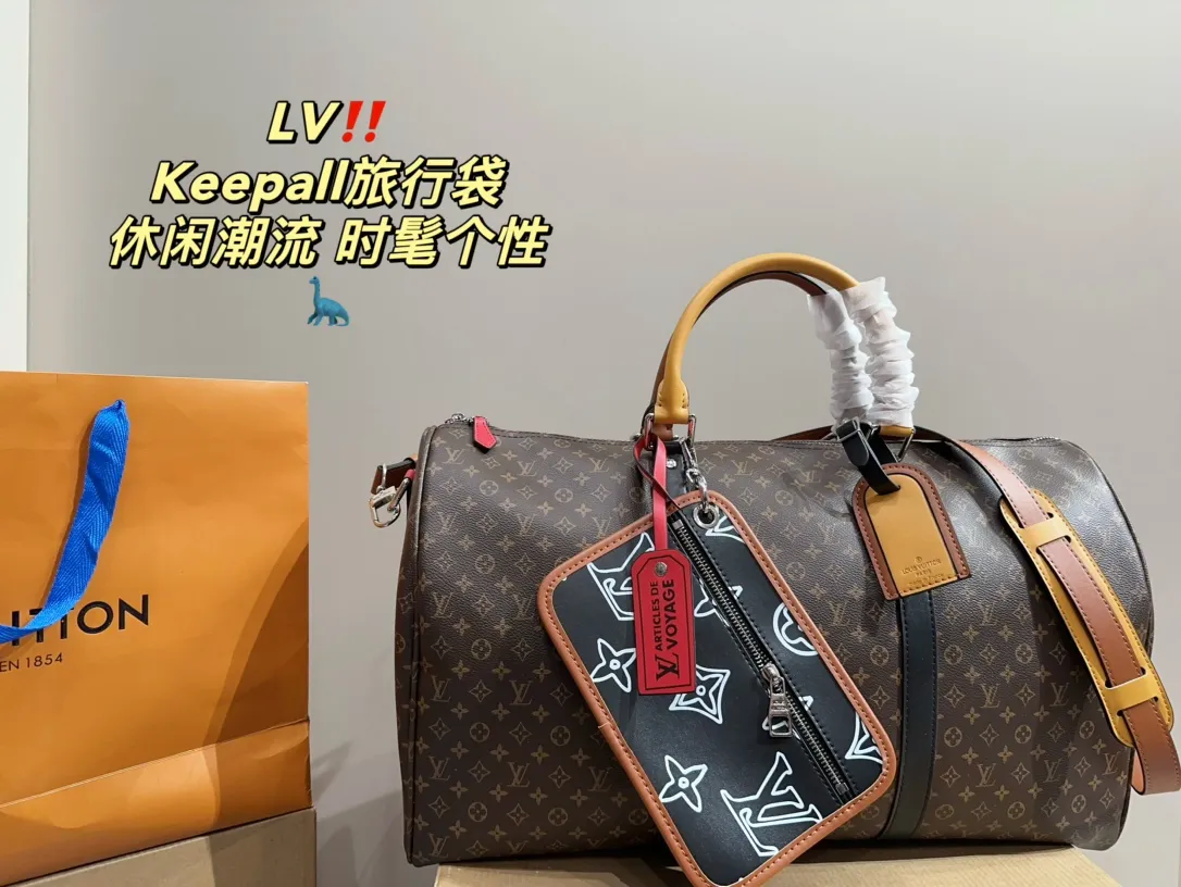Louis Vuitton Keepall Monogram Travel Bag — source photograph 1 of 3