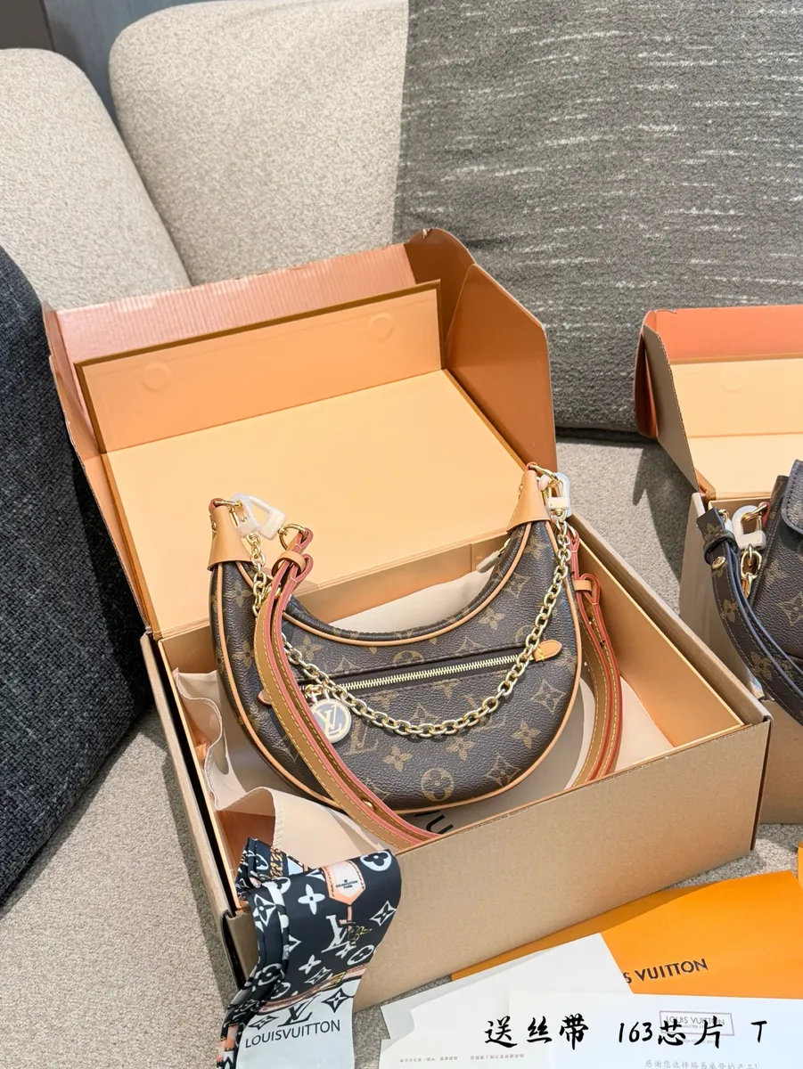 Louis Vuitton Loop Monogram Chain Crossbody Bag — source photograph 1 of 3