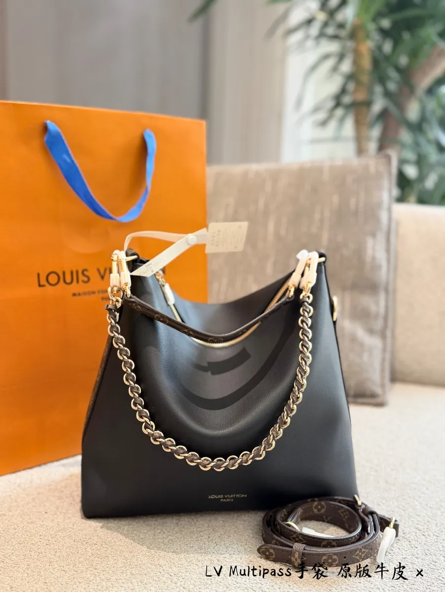 Louis Vuitton Multipass Monogram Chain Crossbody Bag — source photograph 1 of 3