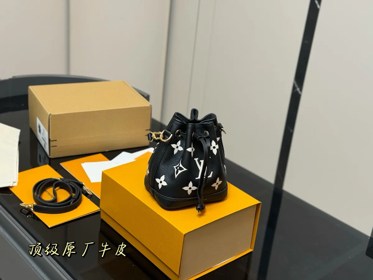 Louis Vuitton Nano Bucket Bag - 13 × 16 cm — source photograph 1 of 3