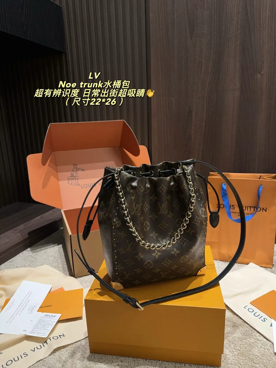 Louis Vuitton Noé Canvas Monogram Bucket Bag — source photograph 1 of 3