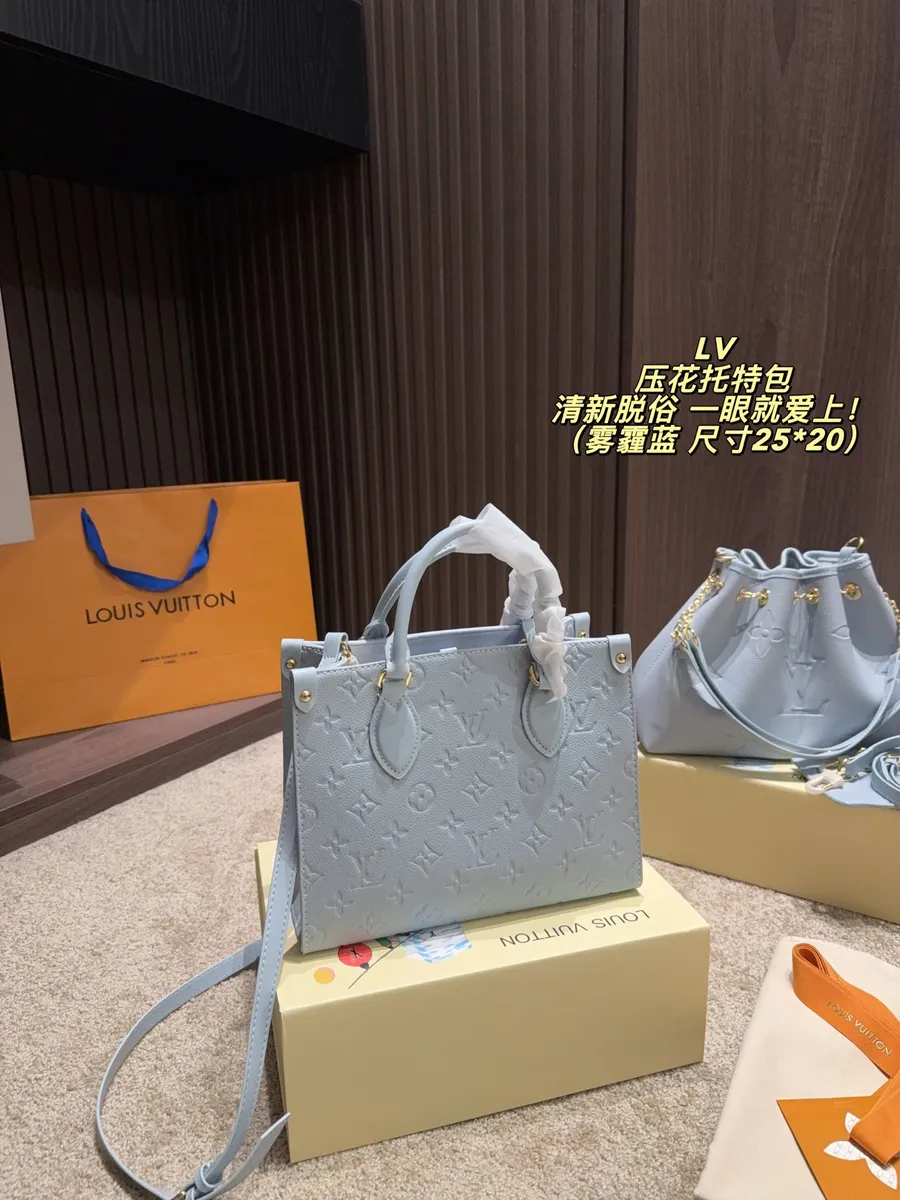 Louis Vuitton OnTheGo Tote Bag — source photograph 1 of 3