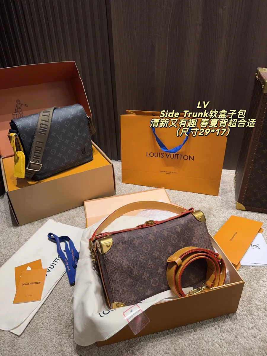 Louis Vuitton Side Trunk Chain Crossbody Bag — source photograph 1 of 3