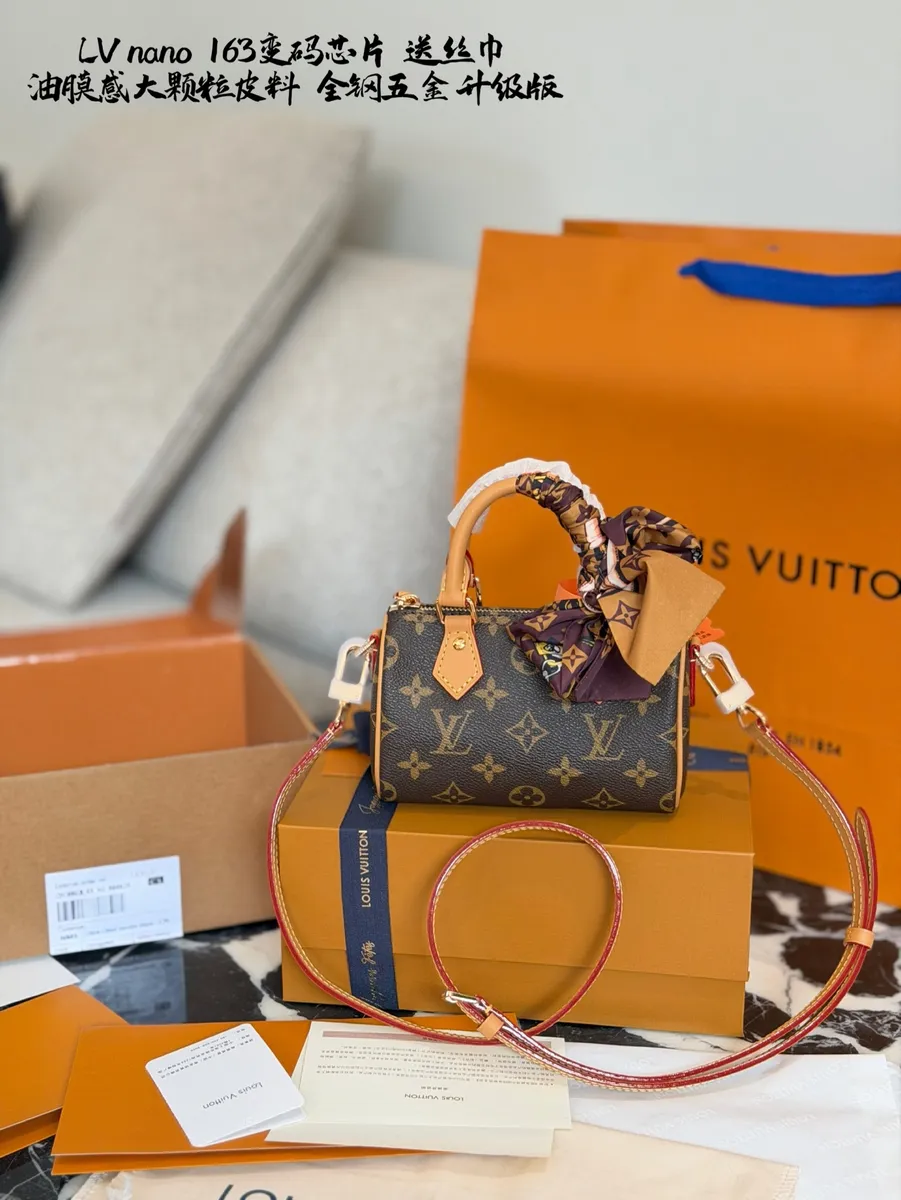 Louis Vuitton Speedy Canvas Monogram Satchel Bag - 16 × 10 × 7.5 cm — source photograph 1 of 3