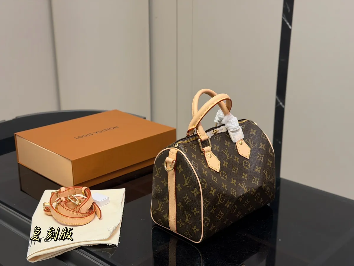 Louis Vuitton Speedy Satchel Bag - 25 cm — source photograph 1 of 3