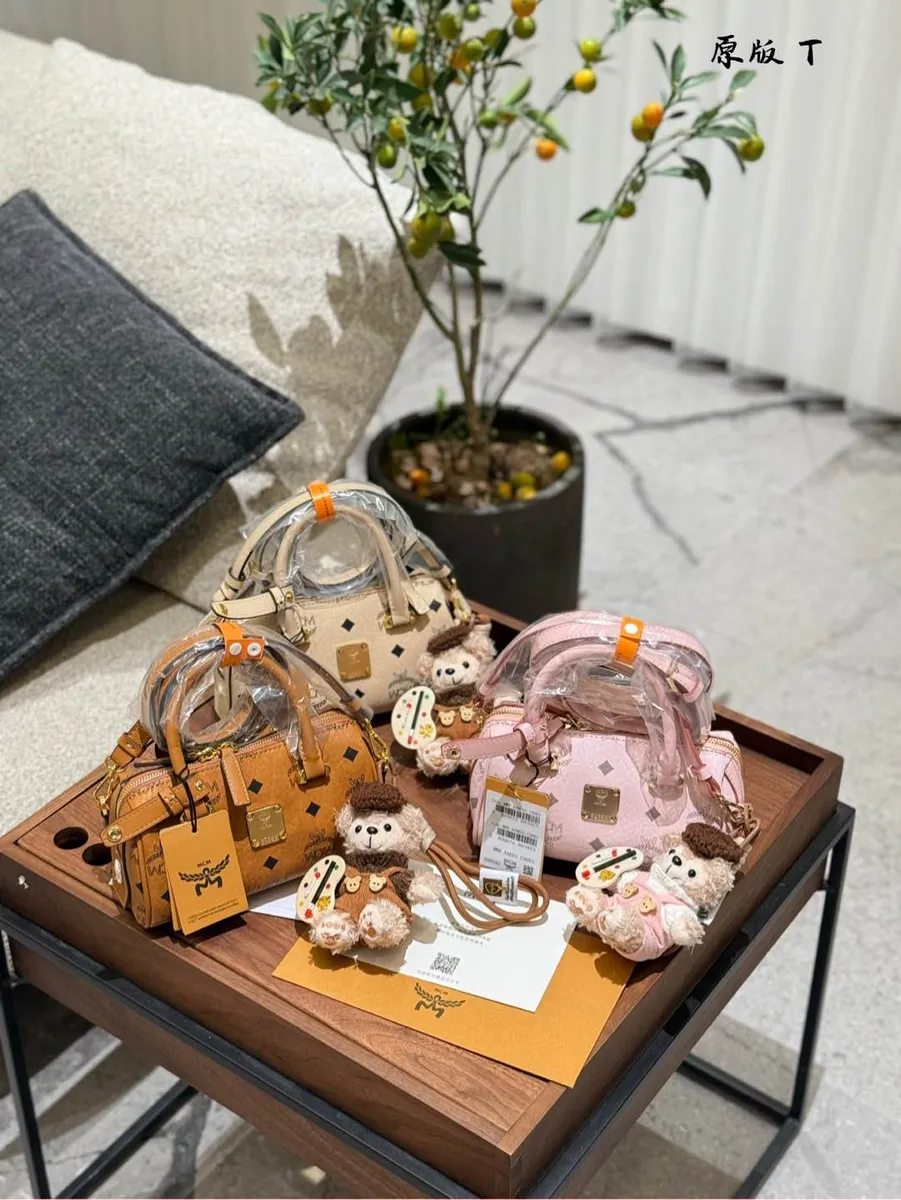 MCM Satchel Bag — source photograph 1 of 3