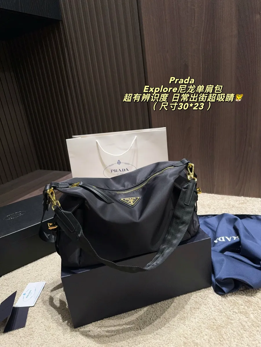 Prada Explore Nylon Crossbody Bag — source photograph 1 of 3