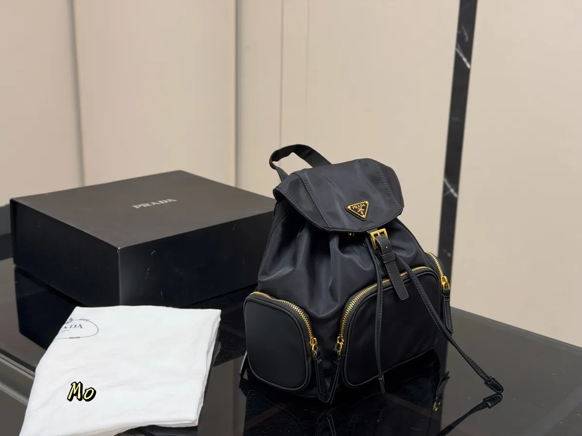 Prada Nylon Backpack - 26 × 24 cm — source photograph 1 of 3