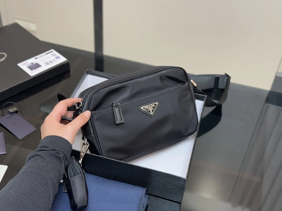 Prada Nylon Camera Bag - 23 × 15 cm — source photograph 1 of 3