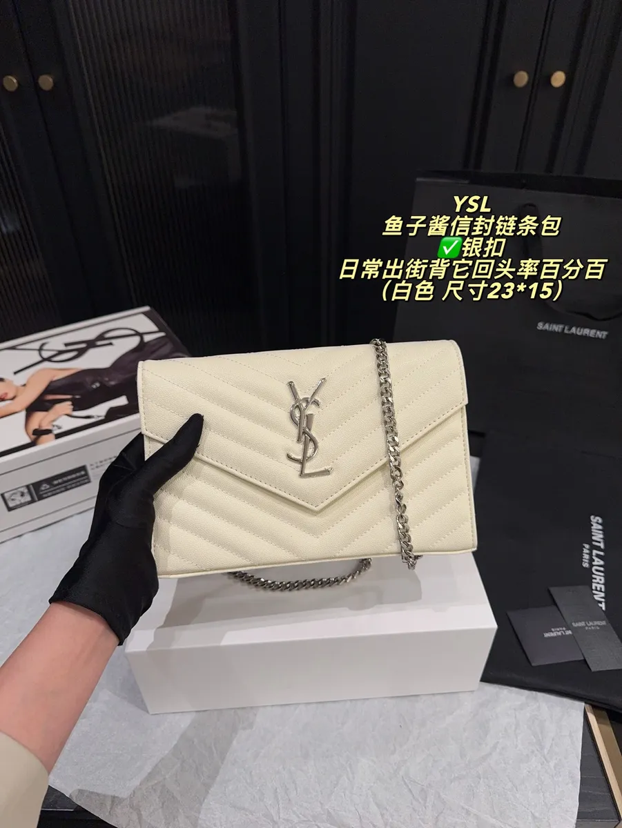Saint Laurent Envelope Chain Handbag — source photograph 1 of 3