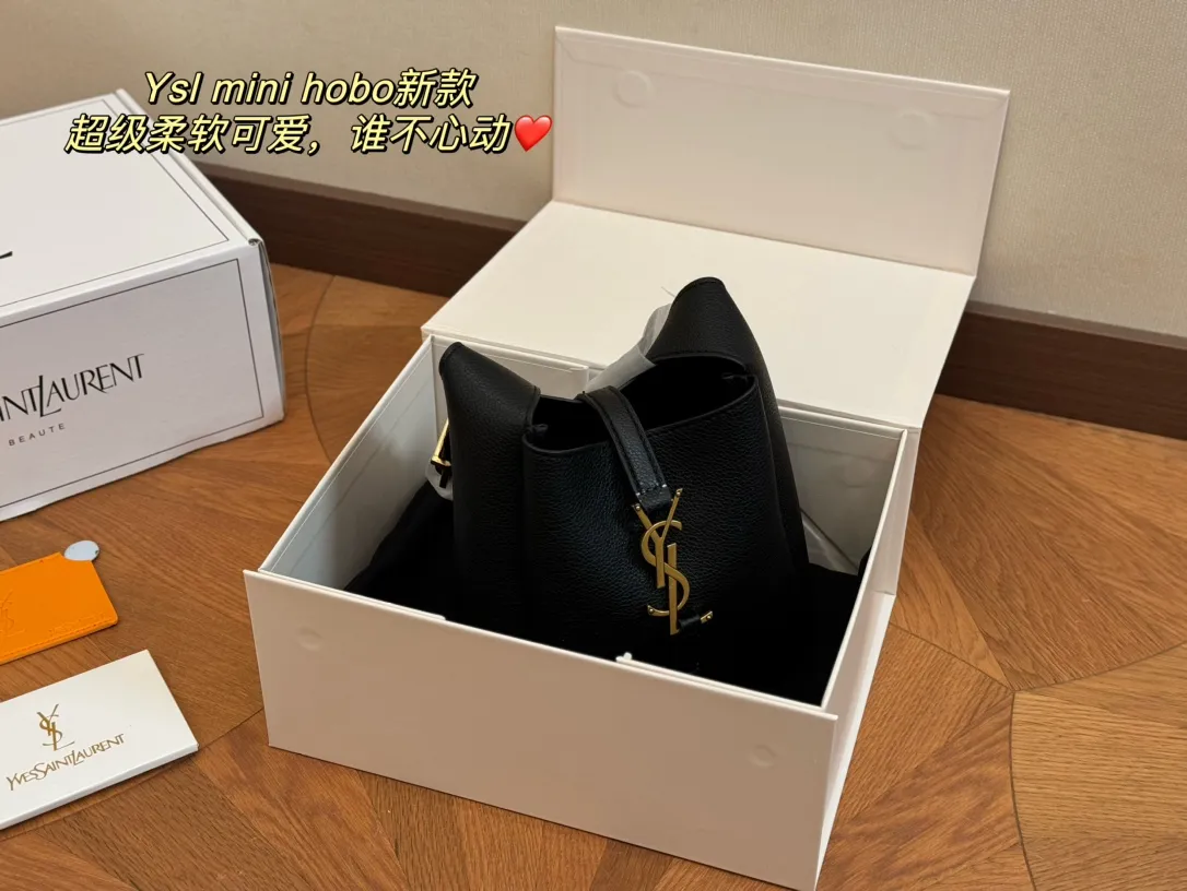 Saint Laurent Gaby Bucket Bag - 15 × 15 cm — source photograph 1 of 3