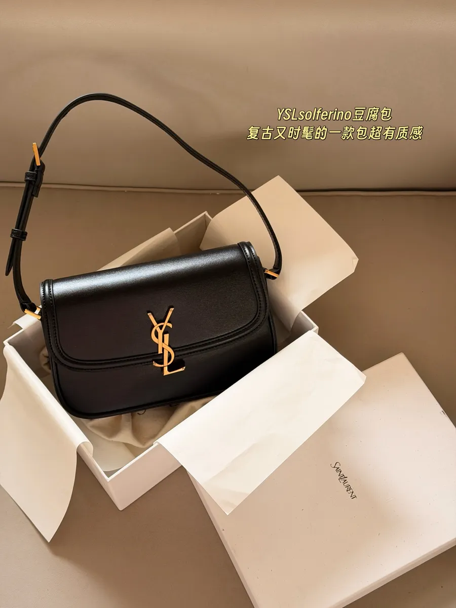 Saint Laurent Solferino Shoulder Bag - 23 × 14 cm — source photograph 1 of 3