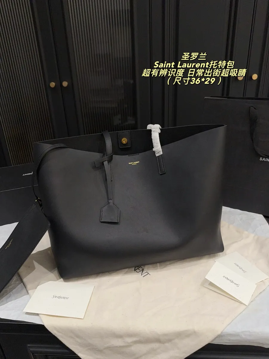 Saint Laurent Tote Bag — source photograph 1 of 3