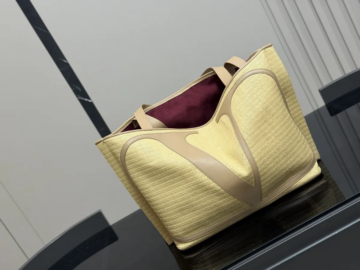 Valentino Canvas Tote Bag - 37 × 31 cm — source photograph 1 of 3